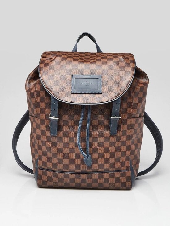 Louis Vuitton Damier Canvas Runner Backpack Bag